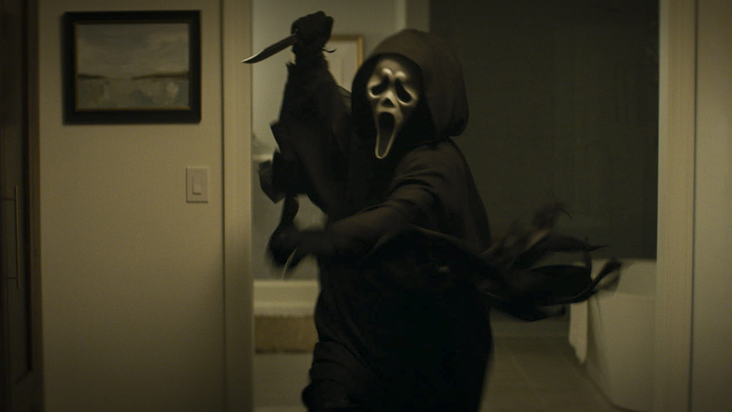 Ghostface a Sikoly 7 egyik jelenetében