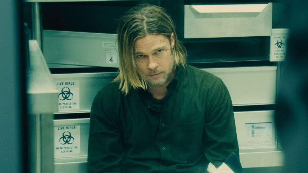 Brad Pitt visszatér a Z világháború folytatásában – Edward Berger rendezi Brad Pitt a Z világháborúja egyik laboratóriumi jelenetében