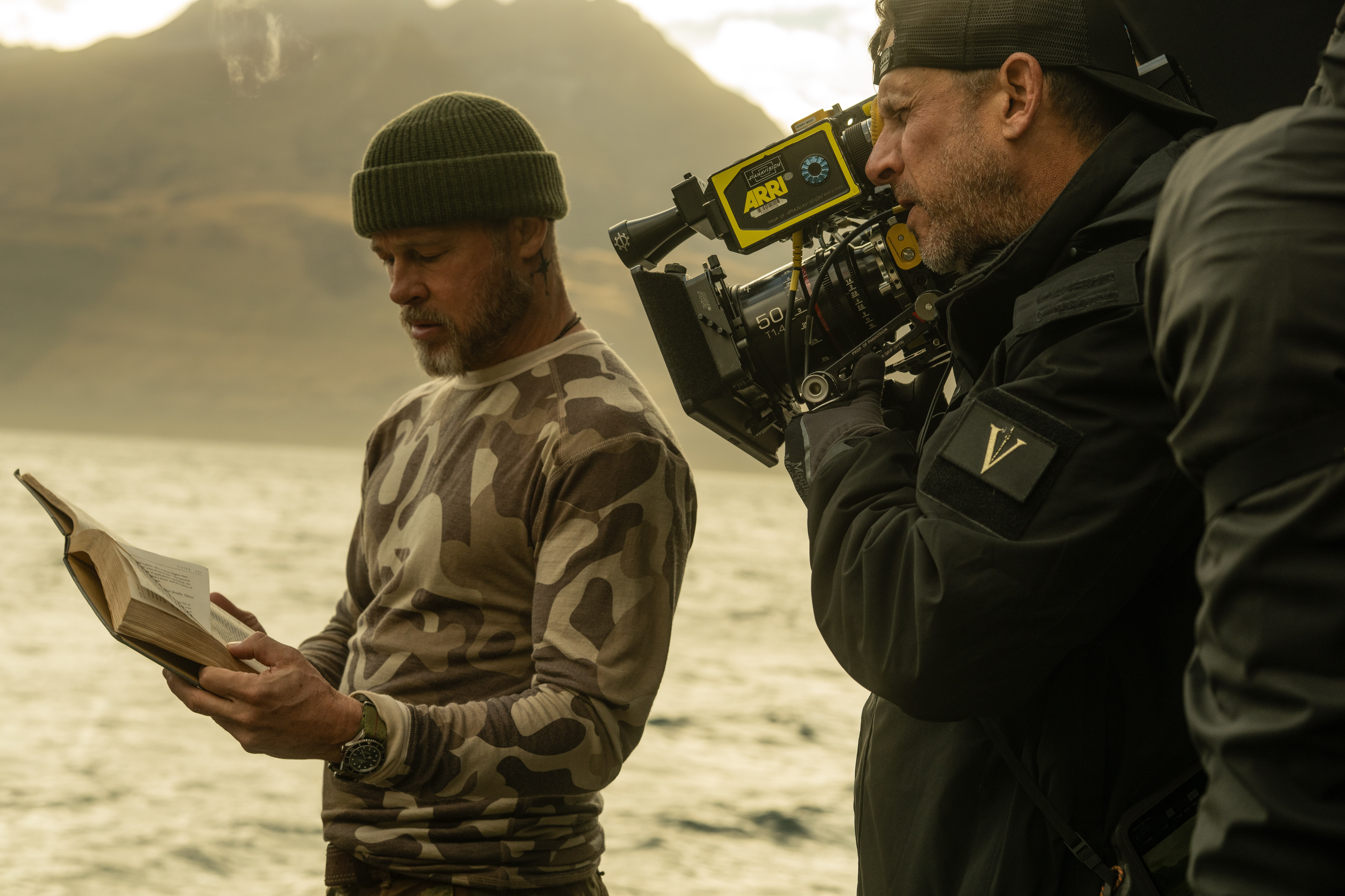 Brad Pitt az alaszkai vadonban a Heart of the Beast egyik jelenetében