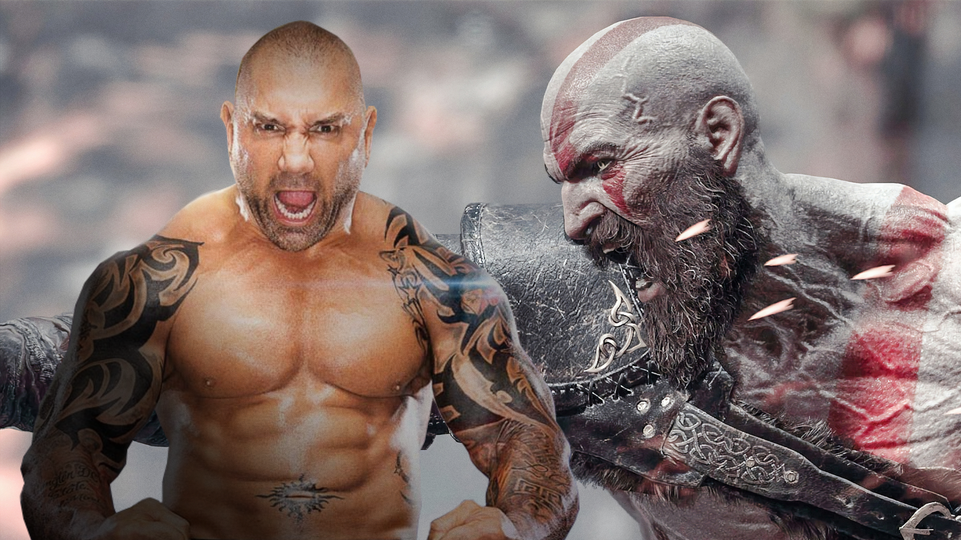 Dave Bautista God of War Kratos