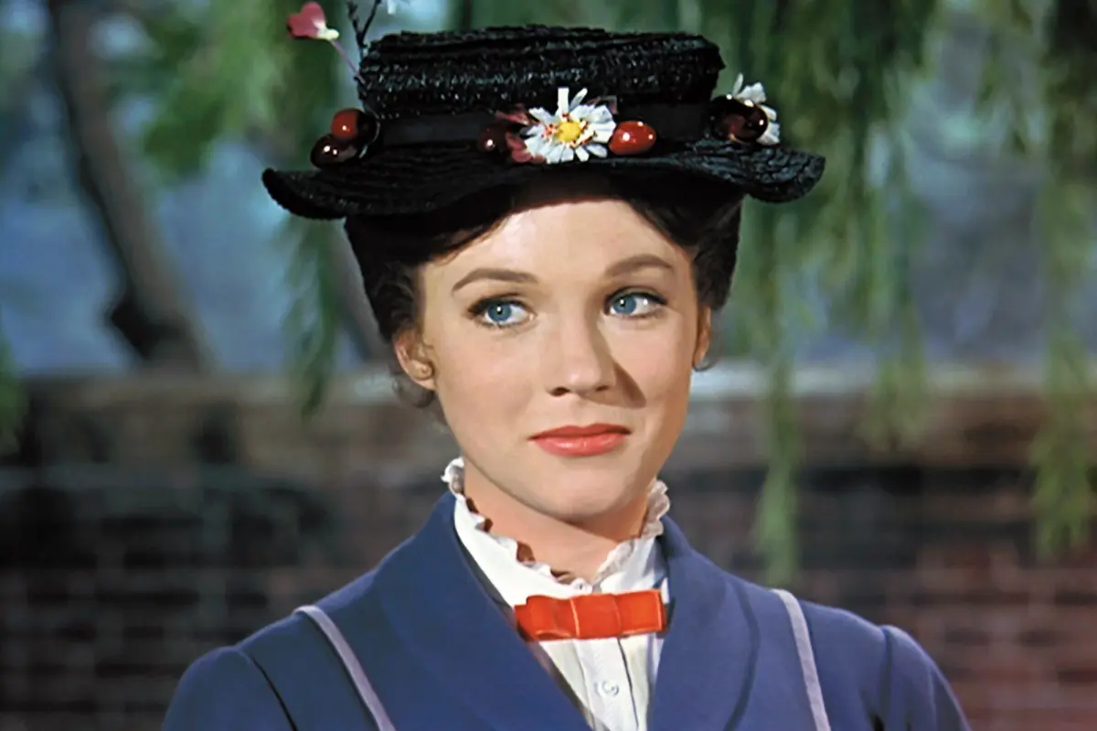 Julie Andrews Mary Poppins szerepében