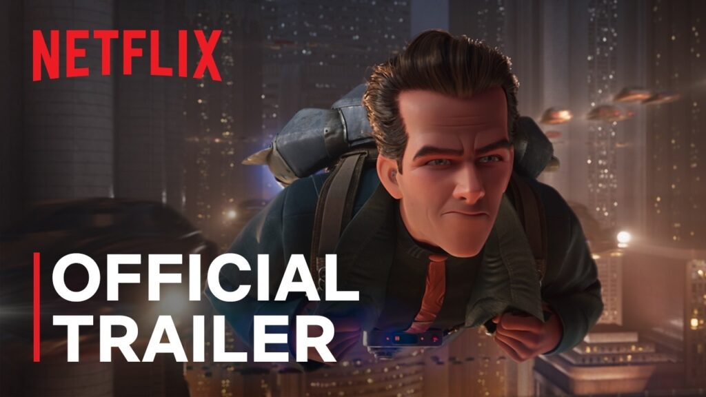 Scarlett Johansson és Sam Rockwell egy őrült retrojövőben – befutott a Ray Gunn előzetese Raymond Gunn és Venus Nova a Ray Gunn című Netflix-filmben