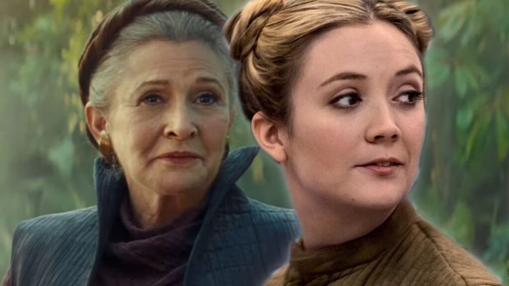 Carrie Fisher unokái a Star Warson keresztül ismerik meg nagymamájukat – az egyik Leia-jelenetet az anyjuk forgatta Star Wars Carrie Fisher Billie Lourd