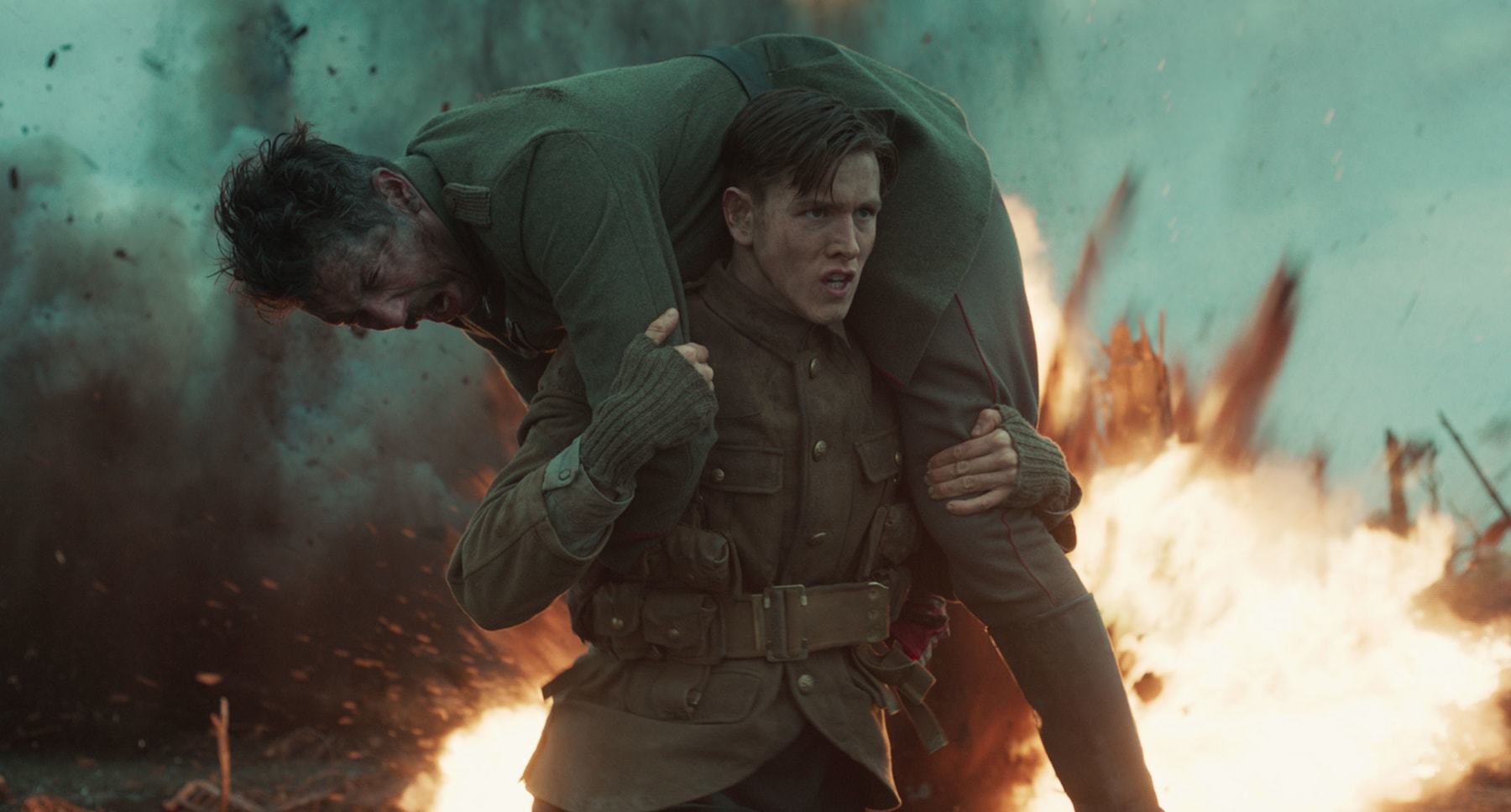 Harris Dickinson katonaként a King’s Man – A kezdetek című filmben