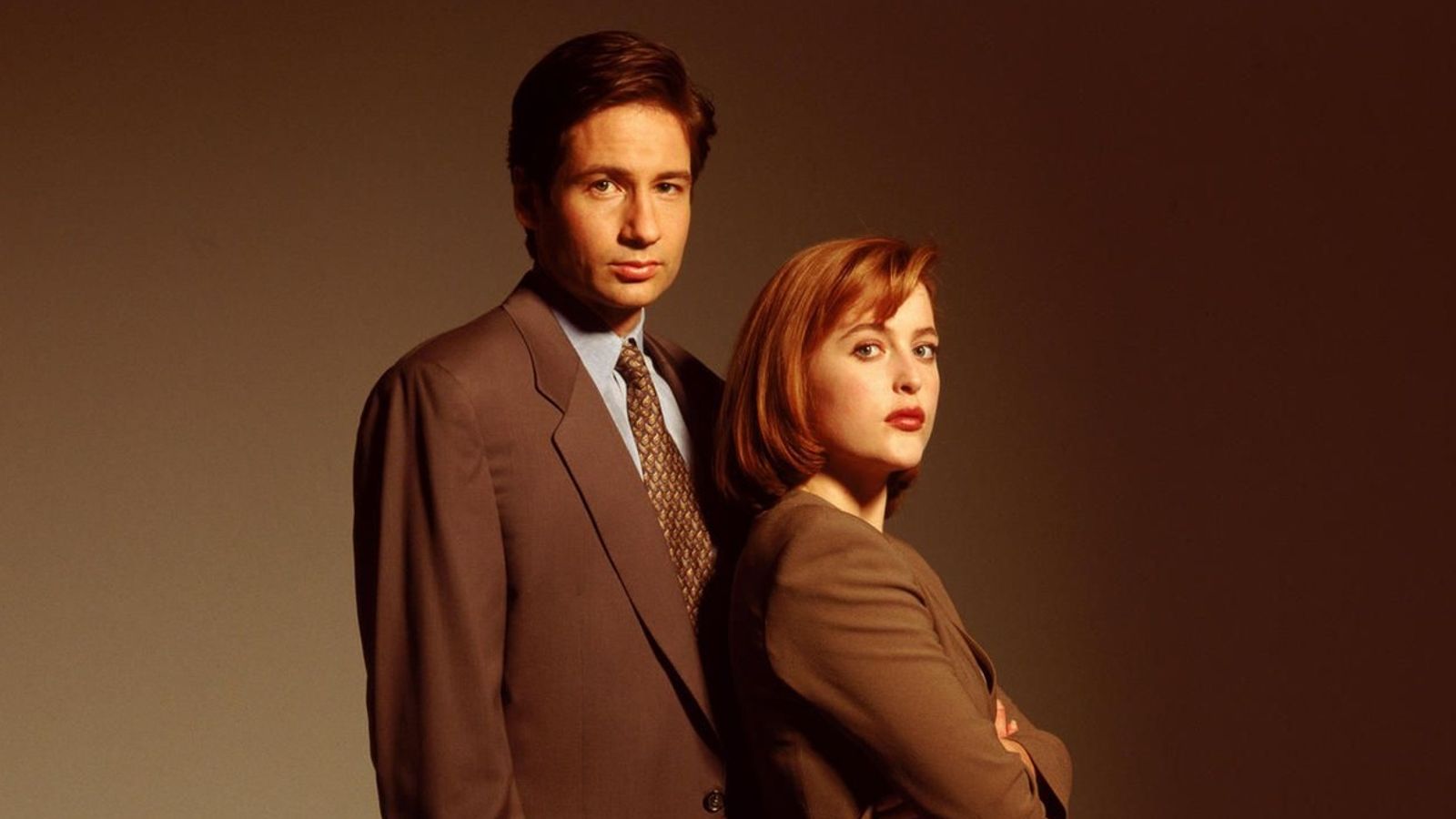 David Duchovny és Gillian Anderson az eredeti X-akták Mulder és Scully szerepében