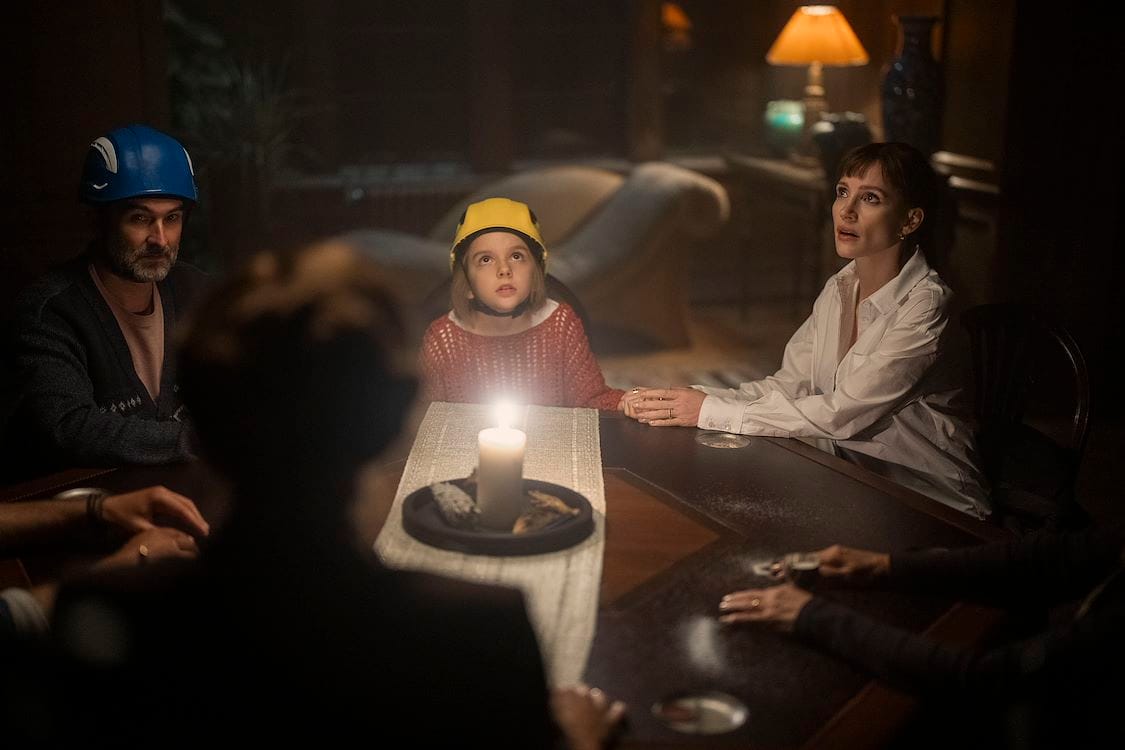 Családi jelenet az A másik mami című 2026-os horrorfilmből