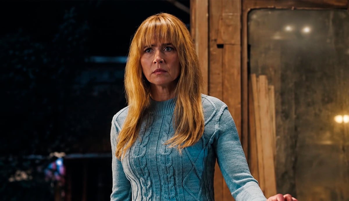 Pamela Voorhees a Crystal Lake című Péntek 13. előzménysorozat egyik jelenetében.