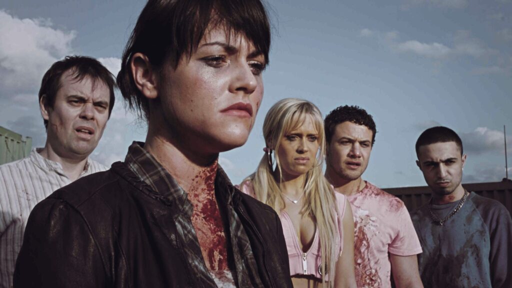 Dead Set – jelenet a horrorsorozatból