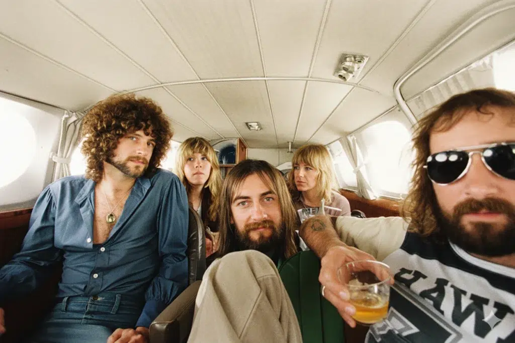 Fleetwood Mac: The Chain – a zenekar végre maga meséli el a saját történetét A Fleetwood Mac öt tagja 1977-ben: Mick Fleetwood, John McVie, Christine McVie, Stevie Nicks és Lindsey Buckingham.