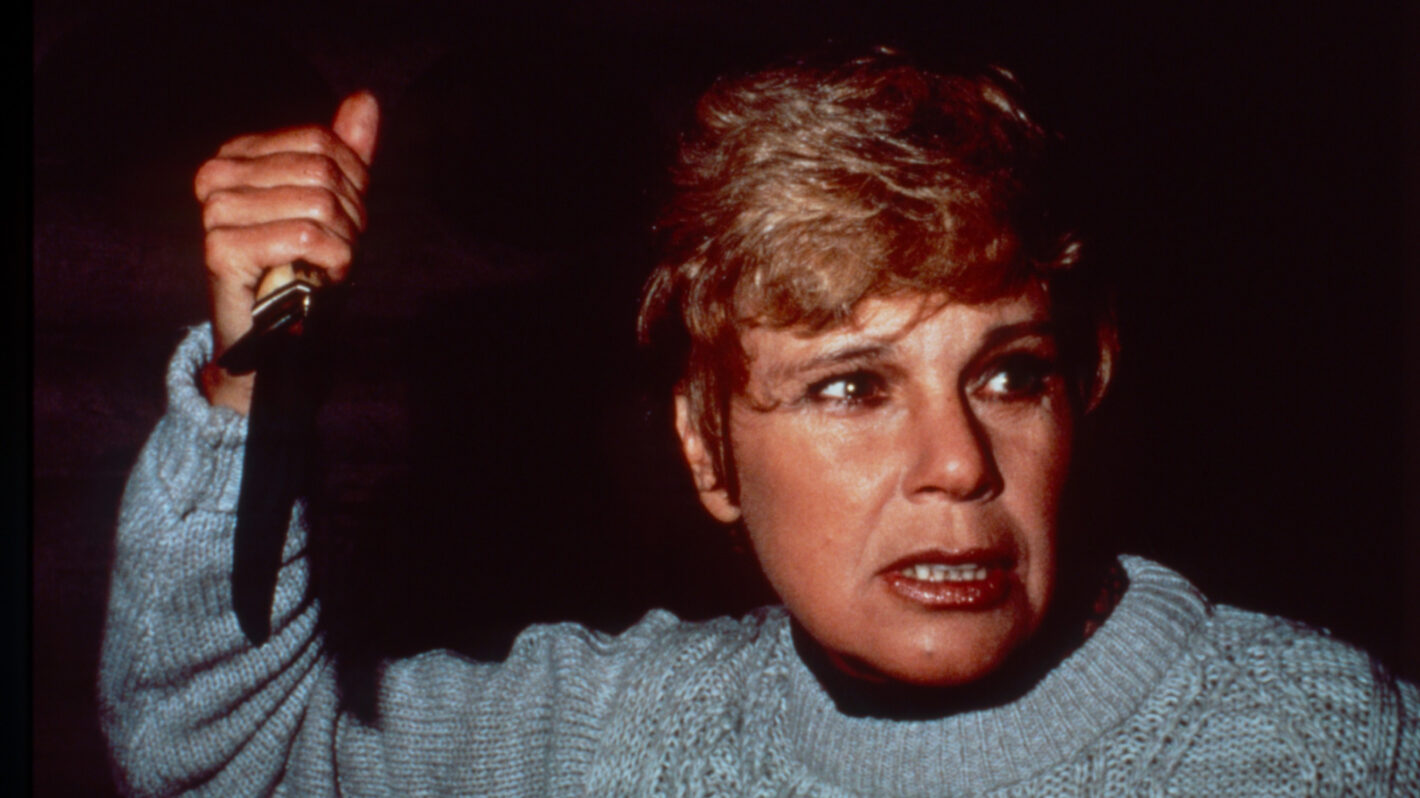 Betsy Palmer Pamela Voorhees szerepében az 1980-as Péntek 13. című horrorfilmben