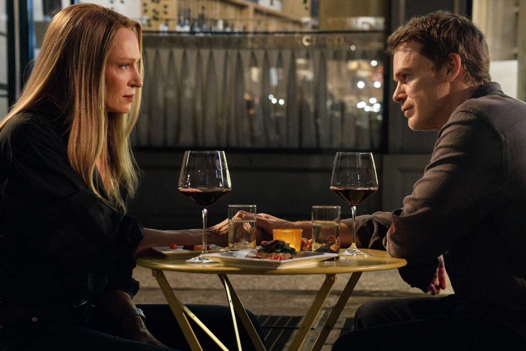 Veszélyes szövetséggel és két új sorozatgyilkossal jön a Dexter: Feltámadás 2. évada Uma Thurman Dexter